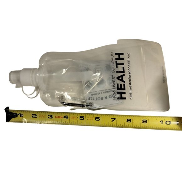 Bend a Bottle Reusable Water Canteen Expands Stands 16 oz NW Colorado Health - Picture 5 of 5